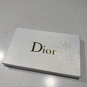 Dior White and Gold Face Mask